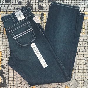 NWT Men’s Relaxed Mid Rise Straight Leg Cinch Jeans